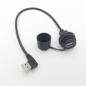 impermeable USB Escriba un panel de cable de extensión.