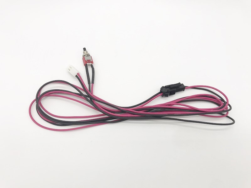 2 pin Molex PCB Mount Connector Jumper Wire 