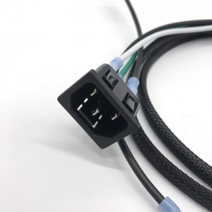 mazo de cables del módulo de entrada de CA 250 VAC 12-15 amp