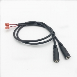 cable de conector de conector de CC sobre moldeado
