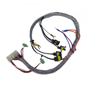 mazo de cables de conector molex personalizado para conectores impermeables