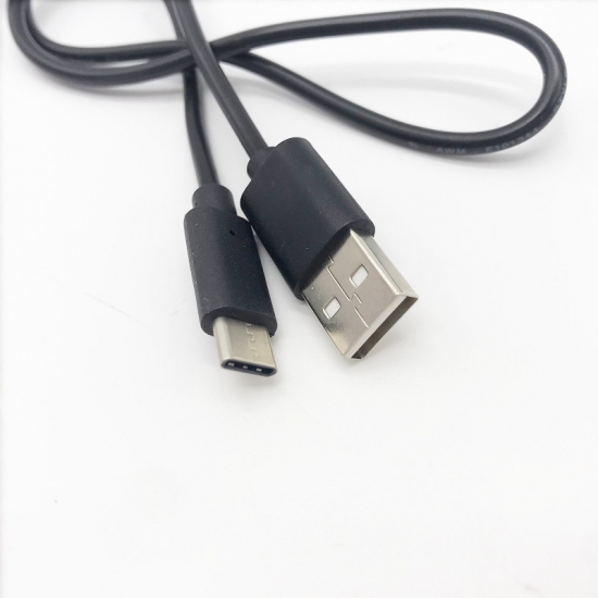 Round Cable USB Type-C To Male A USB