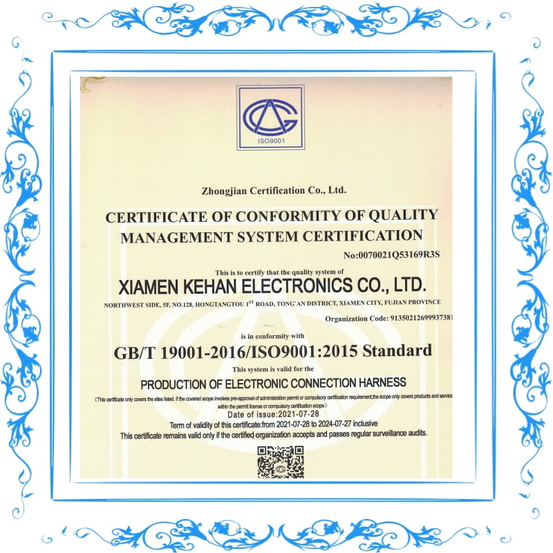 La última versión de la certificación ISO, válida hasta el 27-07-2024
